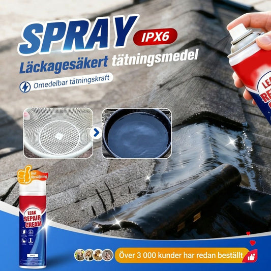 Läckage Reparation Vattentät Tätningsmedel Spray