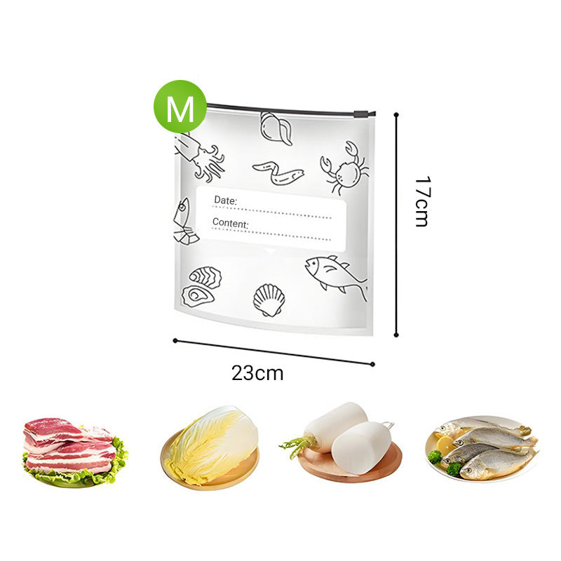 🍗Återanvändbara Förslutningsbara Aluminiumpåsar – Frigör Smak, Uppbevarar Färskhet & Perfekt för Matlådor/Grill🍱