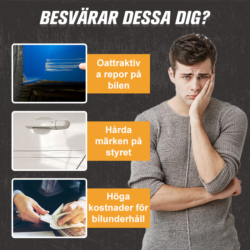 🚗50% RABATT! ✨ Reparationspasta för repor på bilar