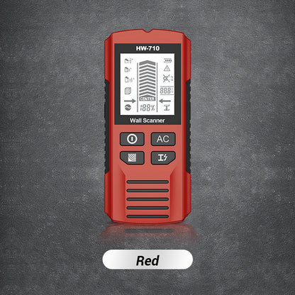 Professionell 5-i-1 Väggscanner – Hitta reglar, metall och elledningar säkert