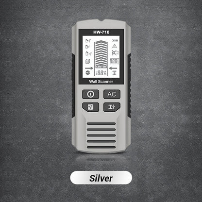 Professionell 5-i-1 Väggscanner – Hitta reglar, metall och elledningar säkert