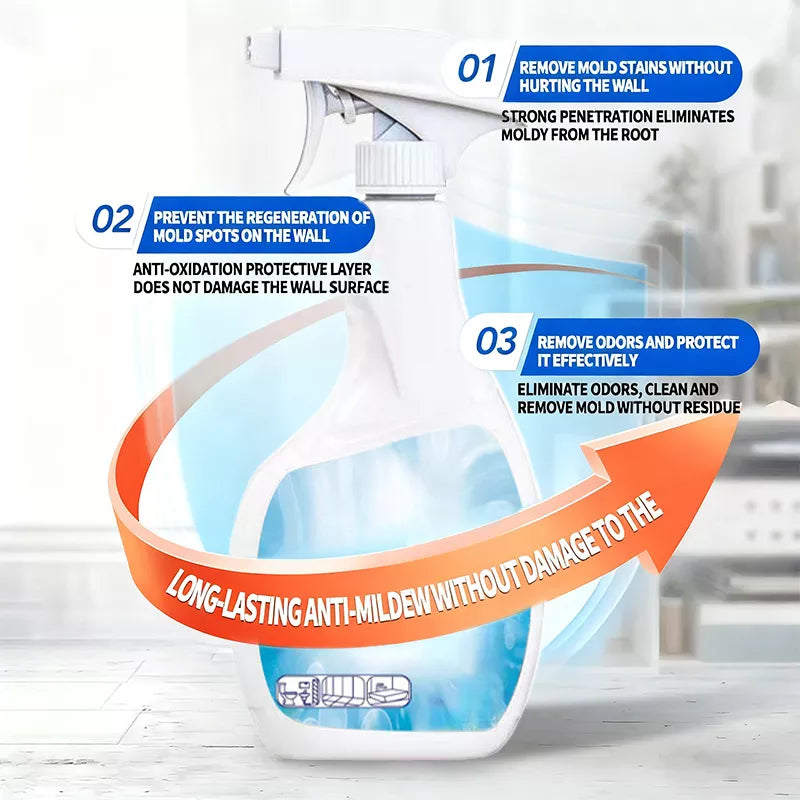 🔥2026 Hetaste Produkten🔥Effektiv Mögelborttagningsspray - Förhindrar återväxt av mögel