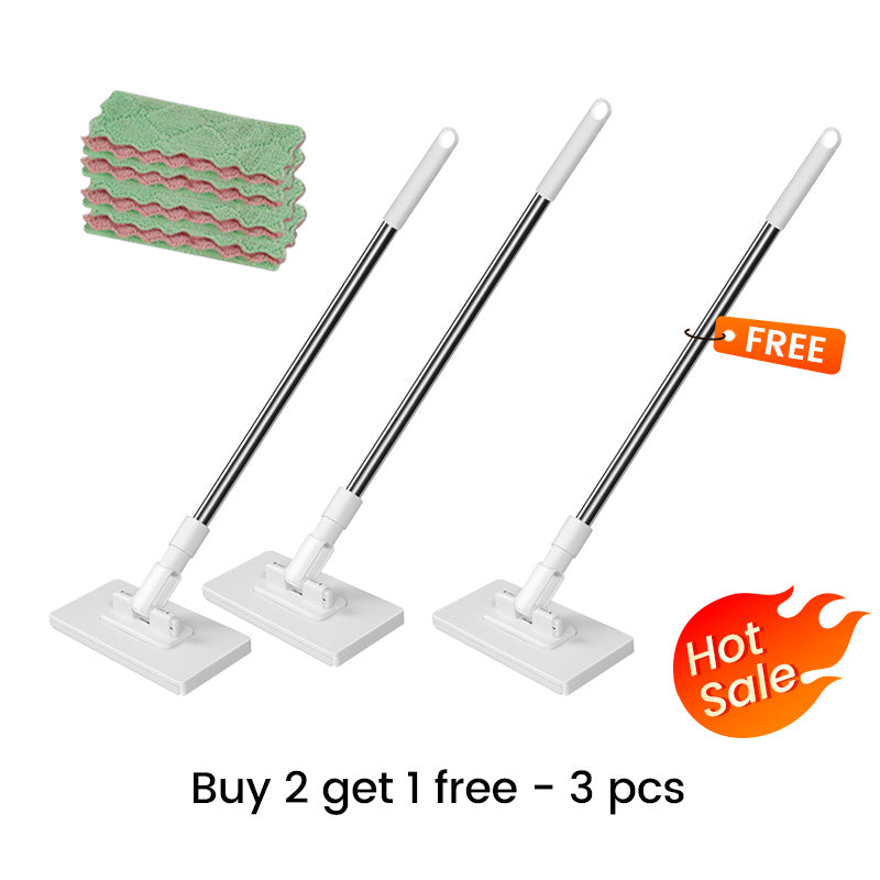 💦 Sista dagen -49% 🧹 Engångsdammmopp med 4 återanvändbara trasor