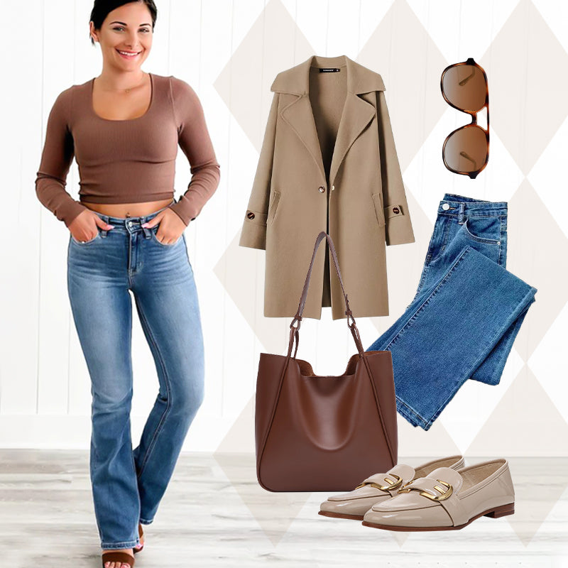 Passar alla kroppstyper 👖 Högelastiska jeans med magkontroll