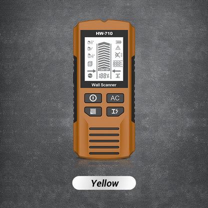 Professionell 5-i-1 Väggscanner – Hitta reglar, metall och elledningar säkert