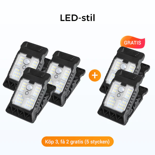 🌿Solcellslampa med rörelsesensor – Köp 2 nu, få 1 gratis! Perfekt för trädgården, balkongen och terrassen! 🏡