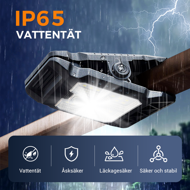 🌿Solcellslampa med rörelsesensor – Köp 2 nu, få 1 gratis! Perfekt för trädgården, balkongen och terrassen! 🏡