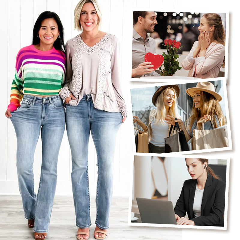 Passar alla kroppstyper 👖 Högelastiska jeans med magkontroll