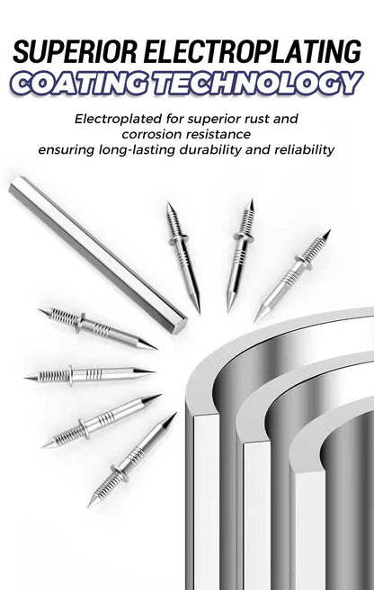 🔨 KÖP 2 FÅ 1 GRATIS! ✨ Sömlösa Sheepshead-spikar – Kolstål, Märker Inte Ytan & Lätt att Installera ⚙️