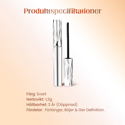 💄 KÖP 1 FÅ 1 GRATIS! ✨ Vattentät fibermascara - Intensiv längd & böjning med berikade fibrer för klumpfri volym hela dagen 🌟👁️