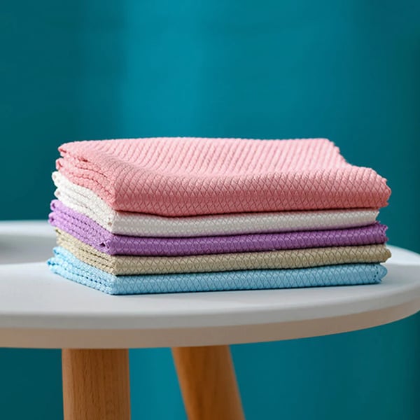 Glänsande Torkdukar