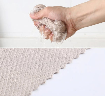 Glänsande Torkdukar