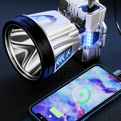 Begränsad tid 50 % rabatt💥🔥Superljusstark uppladdningsbar hög effekt -strålkastare