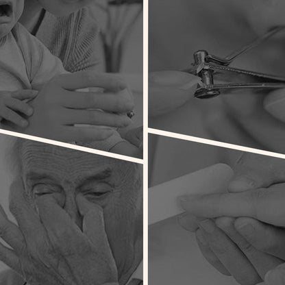 🔥⏰50 % RABATT!!!🔥💅 2-I-1 NAGELSET - Elektrisk Nagelklippare & Polerare, Laddbar och Vattentålig för Hemmabruk 🛁📦