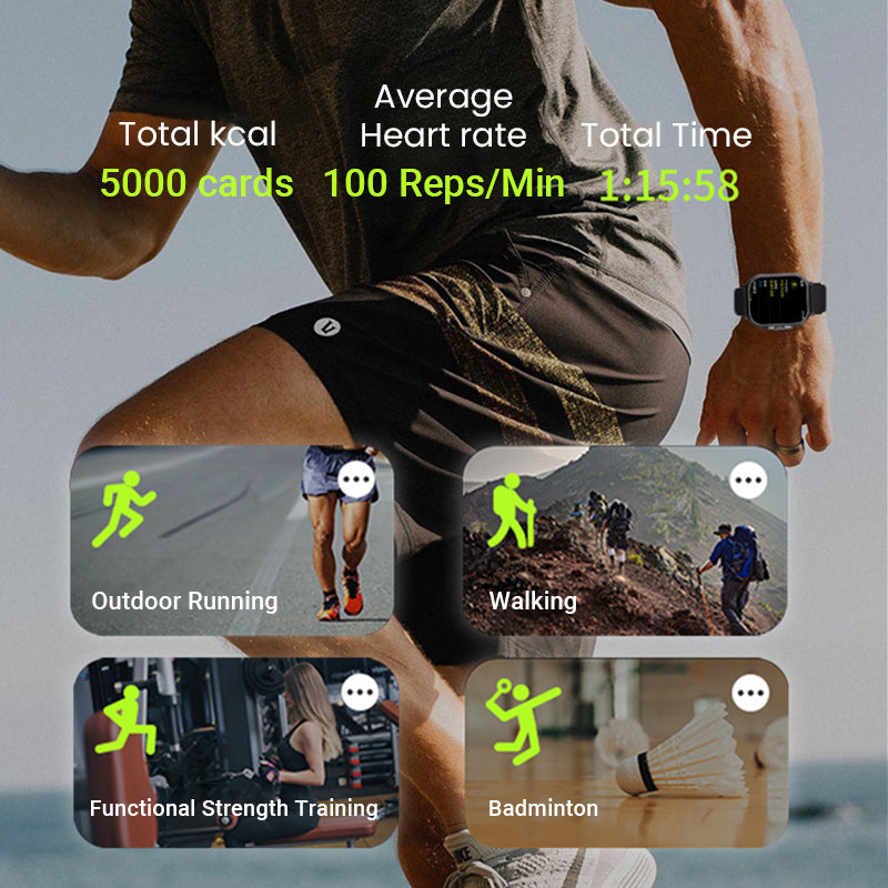 🔥Ny ankomst 202🔥2-i-1 Bluetooth-hörlurar Smartwatch