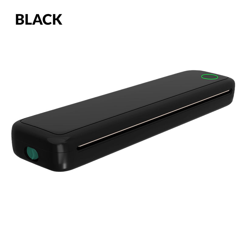 Trådlös A4 mini termisk skrivare med papper