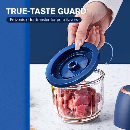 Trådlös Minihackare – Uppladdningsbar & Smidig 🧅 För vitlök, chili och barnmat