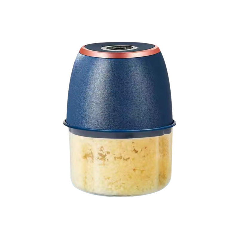 Trådlös Minihackare – Uppladdningsbar & Smidig 🧅 För vitlök, chili och barnmat