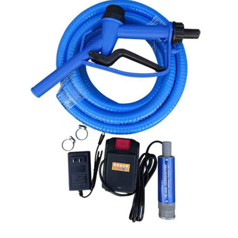 ⏰ Endast nu 50% rabatt!⚙️ HÖGEFFEKTIV PUMP-SET - Dubbelvätskepump för Olja och Vatten, Robust Design för Garage och Verkstad, Enkel Att Använda 🛠️💧