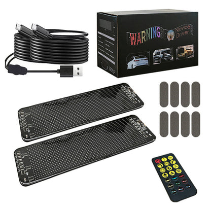 Färgglad ögonlampa för bilfönster