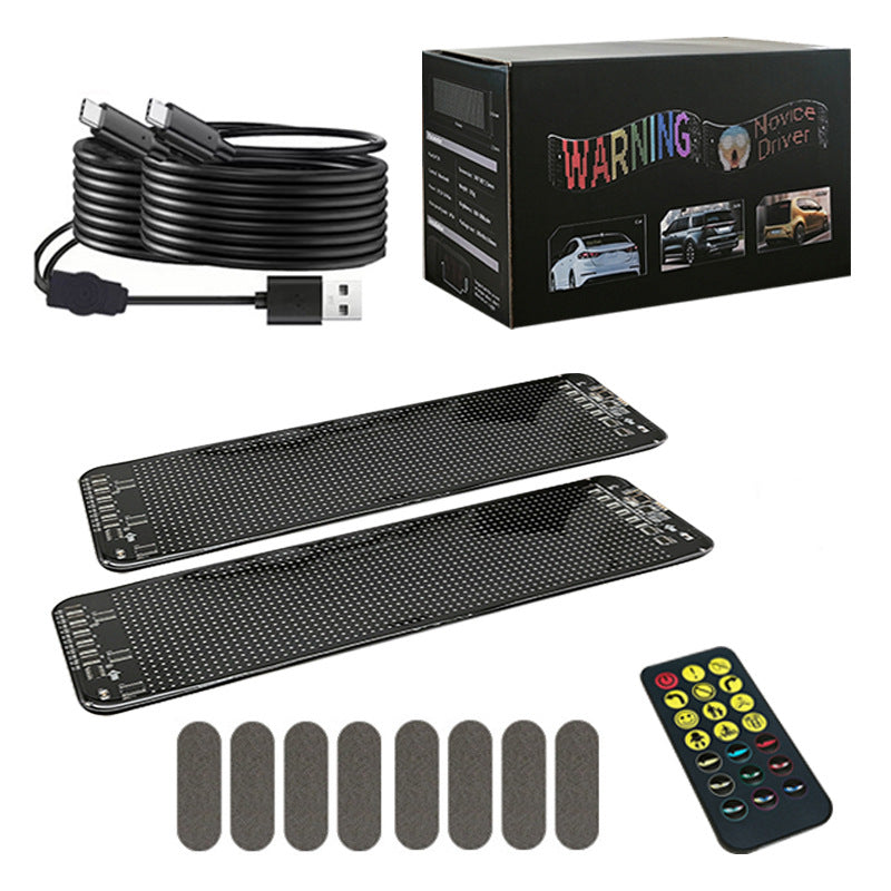 Färgglad ögonlampa för bilfönster