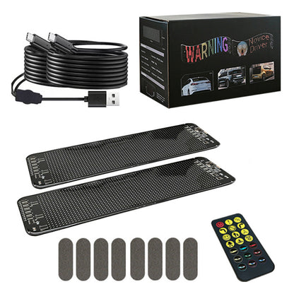 Färgglad ögonlampa för bilfönster