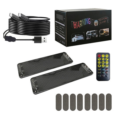 Färgglad ögonlampa för bilfönster