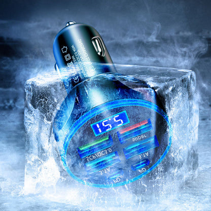 6-portig BilLaddare Cigarettljusadapter