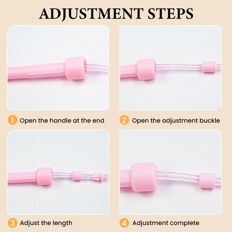 Köp 1 få 1 gratis🪀Hopprep för barn med färgglada LED-lampor✨