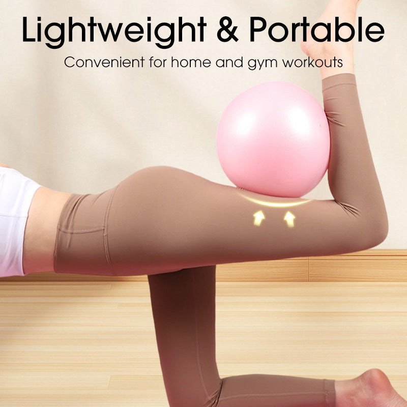 🤸⚽ 23 cm Pilatesboll – Anti-Burst, Inklusive Pump & Perfekt för Träning & Rehab 🧘