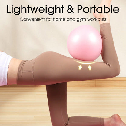 🤸⚽ 23 cm Pilatesboll – Anti-Burst, Inklusive Pump & Perfekt för Träning & Rehab 🧘