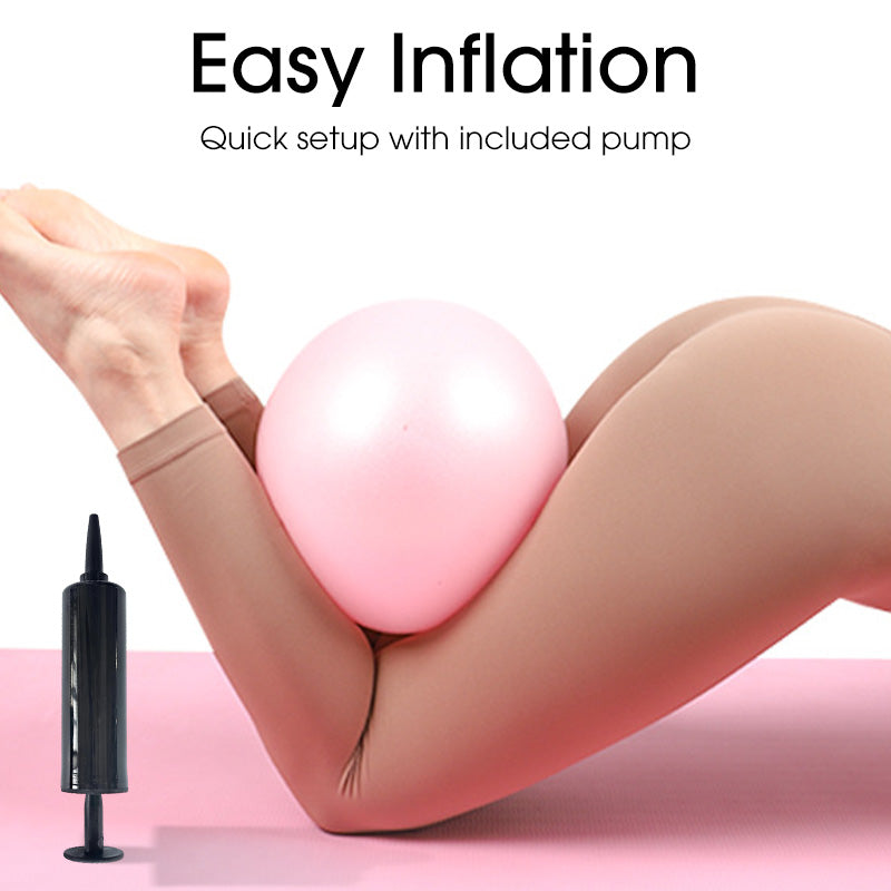 🤸⚽ 23 cm Pilatesboll – Anti-Burst, Inklusive Pump & Perfekt för Träning & Rehab 🧘