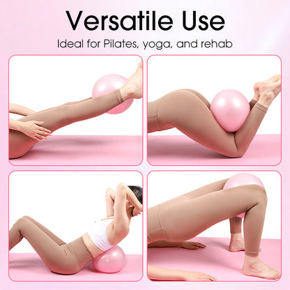 🤸⚽ 23 cm Pilatesboll – Anti-Burst, Inklusive Pump & Perfekt för Träning & Rehab 🧘