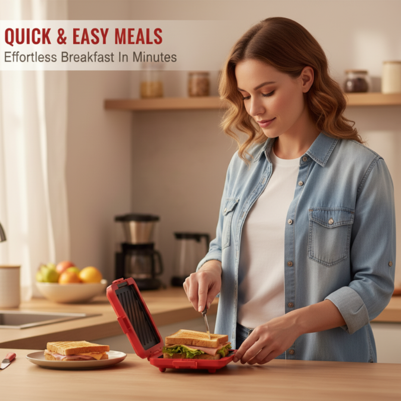 🔥🍞 Mikrovågsugn & Brödrost med Grillfunktion – Mångsidig, Lätt att rengöra & Perfekt för snabba måltider 🥪