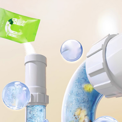 Kraftfullt muddring pulver för rörledningar