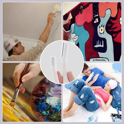 Penselsats för målarfärg, fläckar, lacker och lim