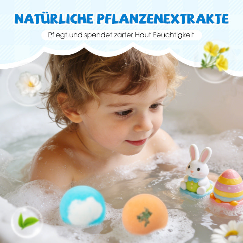 🛁 🎁 Badbomber för Barn med Överraskning Inuti – Färgglada, Hudvänliga & Perfekta som Present 🏐