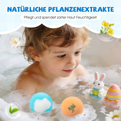 🛁 🎁 Badbomber för Barn med Överraskning Inuti – Färgglada, Hudvänliga & Perfekta som Present 🏐