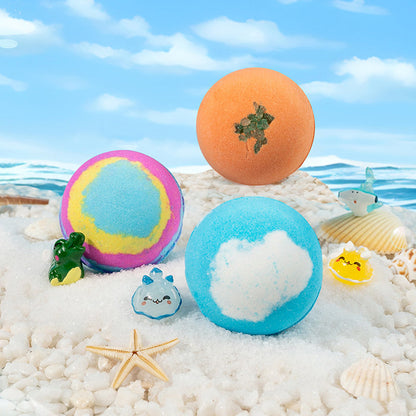 🛁 🎁 Badbomber för Barn med Överraskning Inuti – Färgglada, Hudvänliga & Perfekta som Present 🏐
