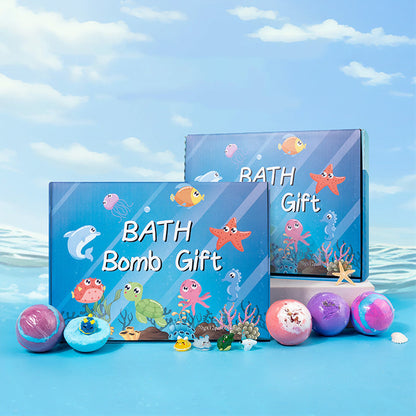 🛁 🎁 Badbomber för Barn med Överraskning Inuti – Färgglada, Hudvänliga & Perfekta som Present 🏐
