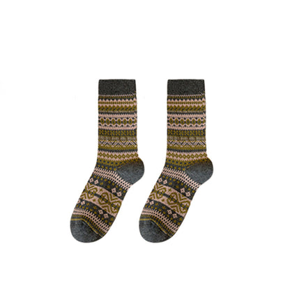 🌹Vintermönstrade sockar