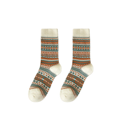 🌹Vintermönstrade sockar