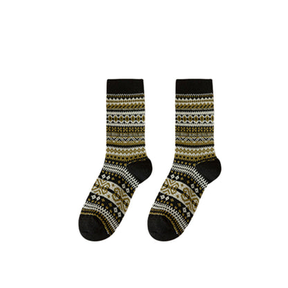 🌹Vintermönstrade sockar