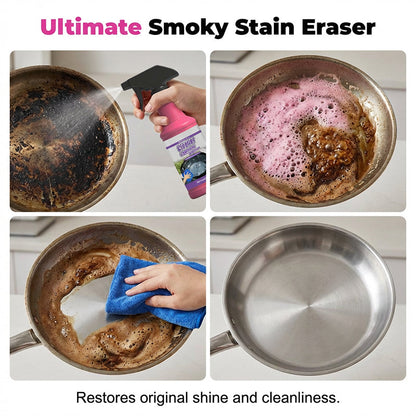 Snabbverkande, kraftfull avfettningsspray för grillar