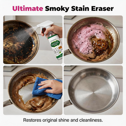 Snabbverkande kraftfull avfettningsspray för grillar