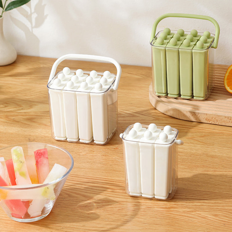 🍦Sommarens nödvändigheter🍦Silikonglassformar - Vridlås, läckagesäker, bärbar! 🧊🍦