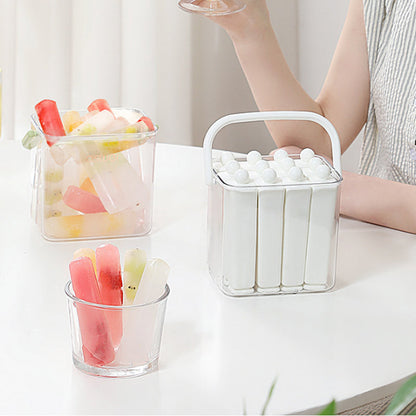 🍦Sommarens nödvändigheter🍦Silikonglassformar - Vridlås, läckagesäker, bärbar! 🧊🍦