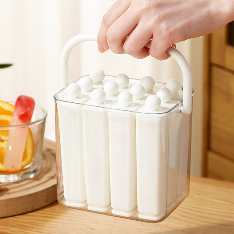 🍦Sommarens nödvändigheter🍦Silikonglassformar - Vridlås, läckagesäker, bärbar! 🧊🍦